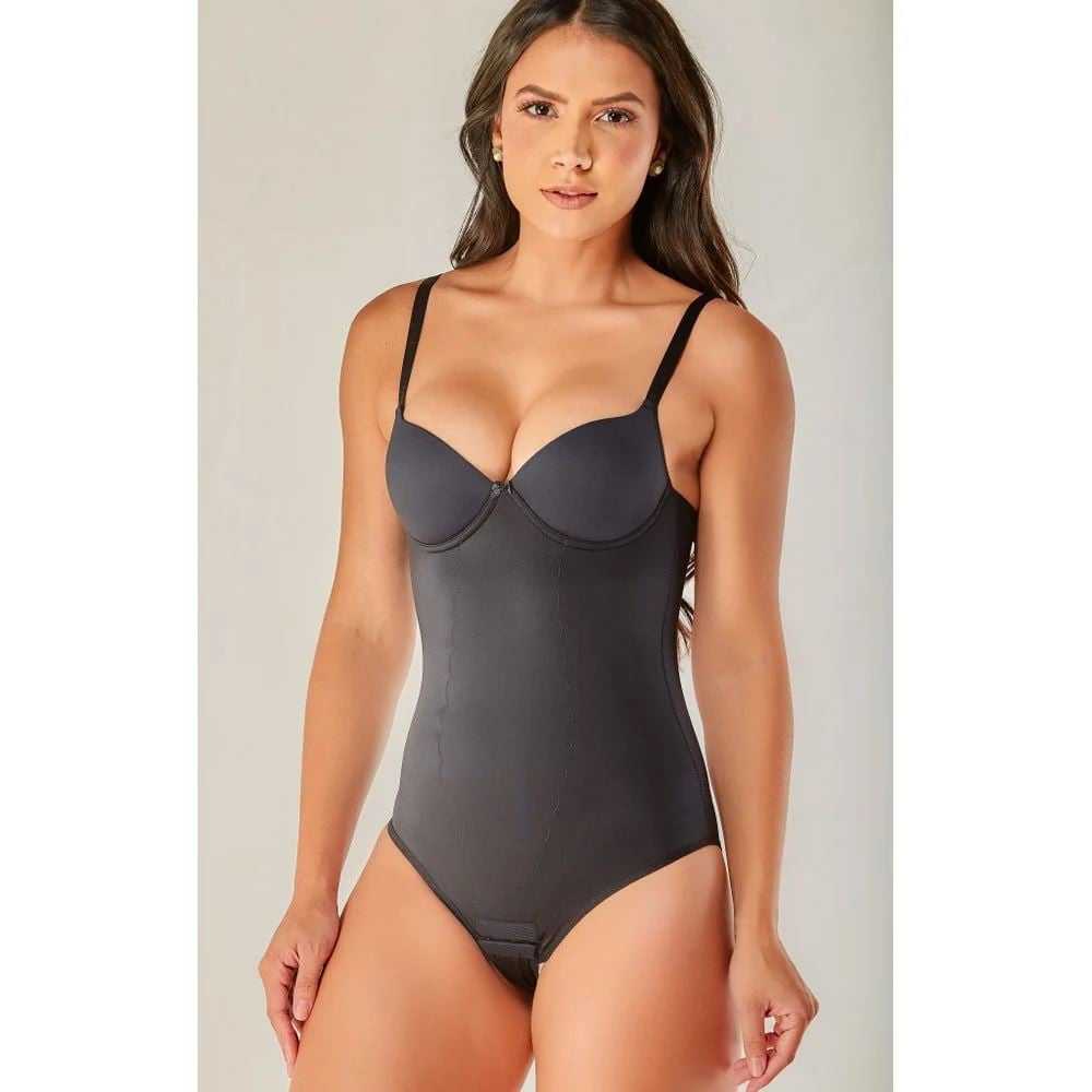 Body Básico Média Compressão De Bojo Vi Lingerie - Image 2