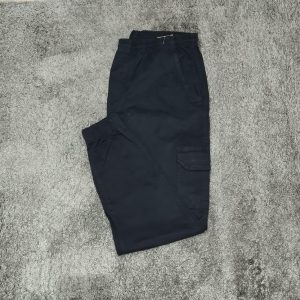 Calça Jogger Cargo Preto Plus Size 002548