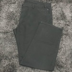 Calça de Sarja Verde Plus Size 001508-6