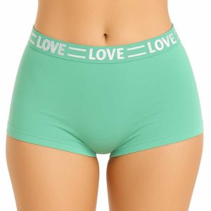 Calcinha Boxer Feminina Drika Com Elástico Personalizado Patitex
