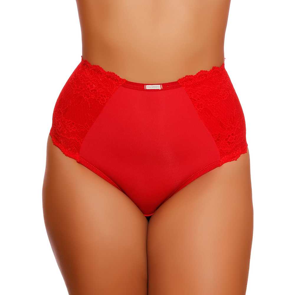 Calcinha Confort Cintura Alta Com Renda Tom Secreto By Dy Girl - Image 6