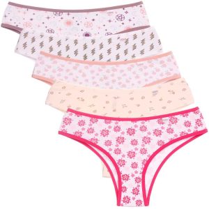 Calcinha De Cotton Estampada Nassama