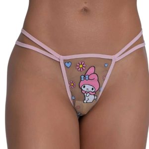 Calcinha Em Tule Cute Blossom Pimenta Sexy
