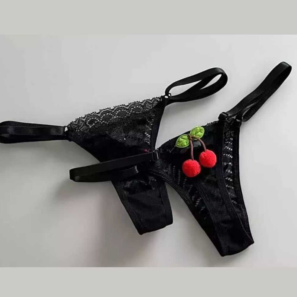 Calcinha Fio Dental String Cerejinha Mil Toques - Image 7