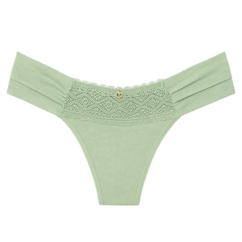 Calcinha Fio Duplo Bombom Com Renda Vaydosa Lingerie - Image 5