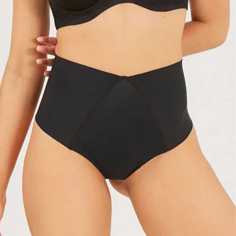 Calcinha Fio Duplo Cintura Alta Com Efeito Invisível Fit Nayane - Image 3