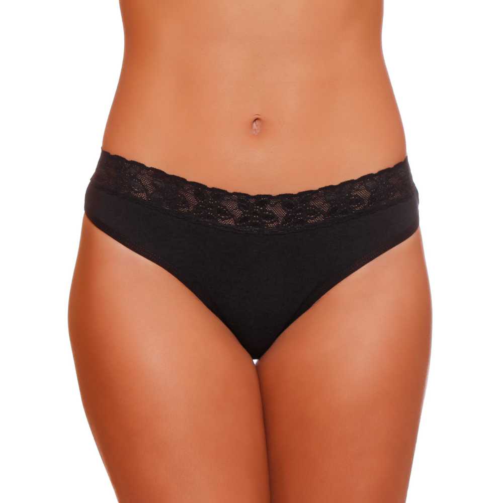 Calcinha Isabela Em Algodão Com Renda Na Cintura Ce&Dy Lingerie - Image 8
