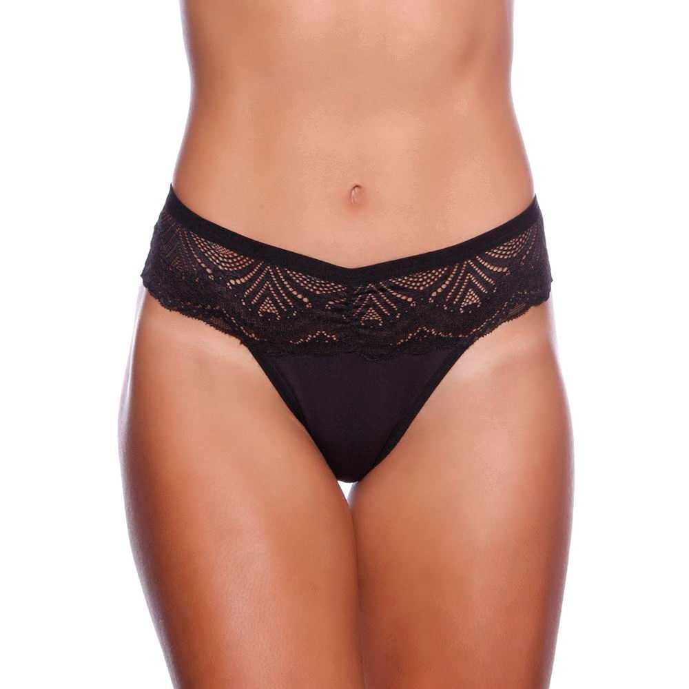 Calcinha Tanga Brasileira Rendada Fio Largo Nayane Lingerie - Image 4