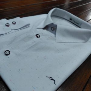 Camisa Social Manga Longa Branco Plus Size 002593-1