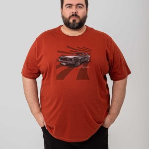 Camiseta Estampada Manga Curta Terra Plus Size 002587