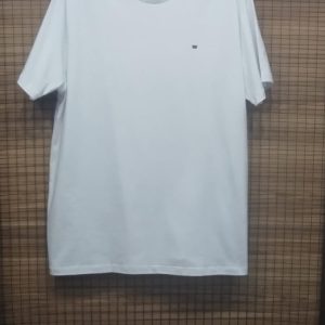 Camiseta Básica Branco Manga Curta Plus Size 000073-4