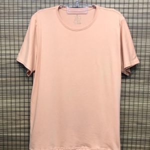 Camiseta Básica Manga Curta Coral Plus Size 002445-1