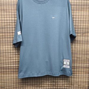Camiseta Básica Oversized Manga Curta Chumbo Plus Size 002746