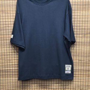 Camiseta Básica Oversized Manga Curta Preto Plus Size 002747-3