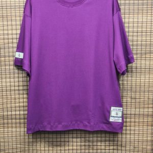 Camiseta Básica Oversized Manga Curta Roxo Plus Size 002747-2