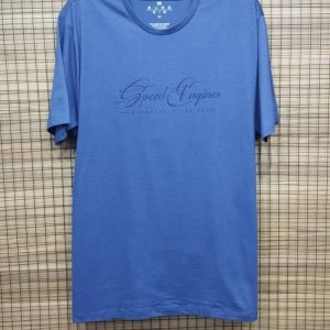 Camiseta Estampada Speed Azul Marinho Plus Size 002463