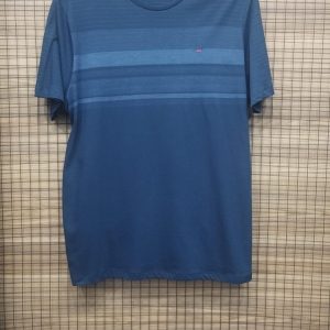 Camiseta Estampada Manga Curta Azul Marinho Plus Size 002589