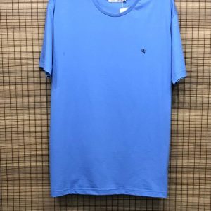 Camiseta Básica Azul Plus Size 001871-4