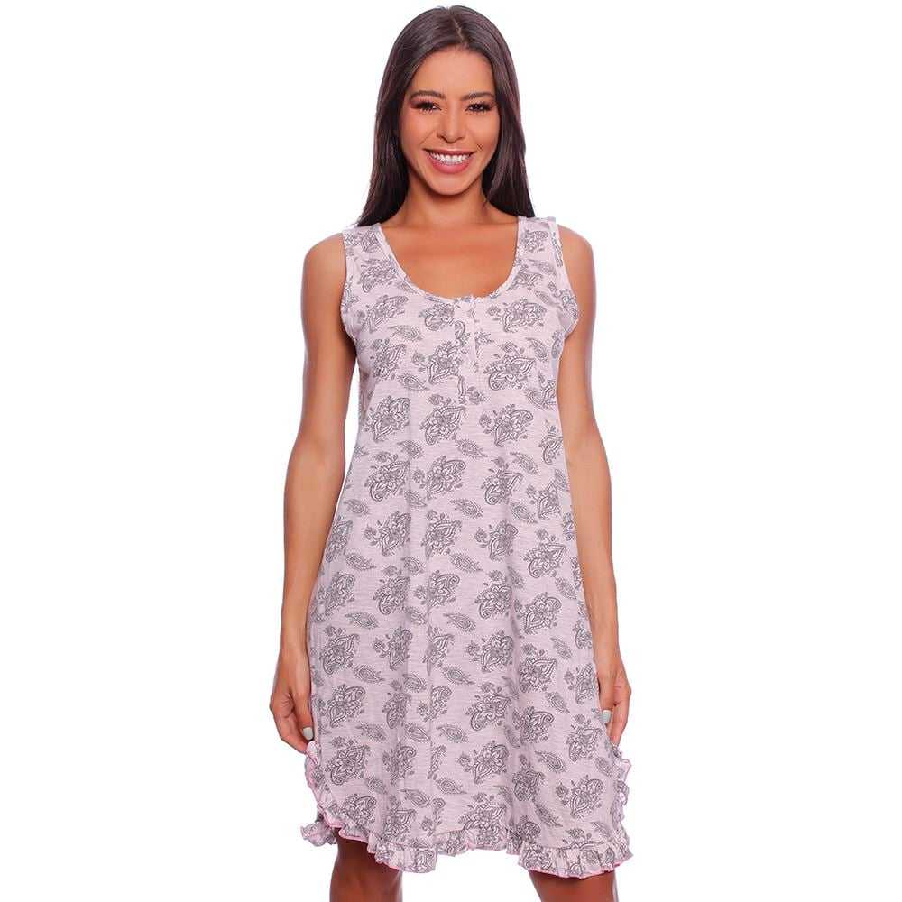 Camisola Regata Em Malha Com Babado Estampas Necta - Image 2