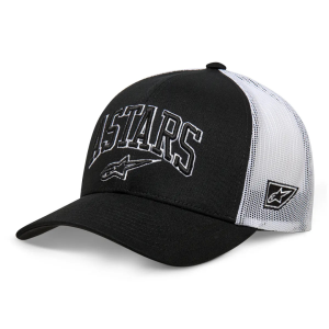 BONÉ ALPINESTARS DUNKER TRUCKER – Preta e Branca