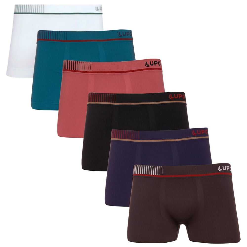 Cueca Adulto Boxer Microfibra Cós Traços Lupo - Image 9