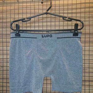 Cueca Boxer Microfibra Plus Size Cinza 002510-1