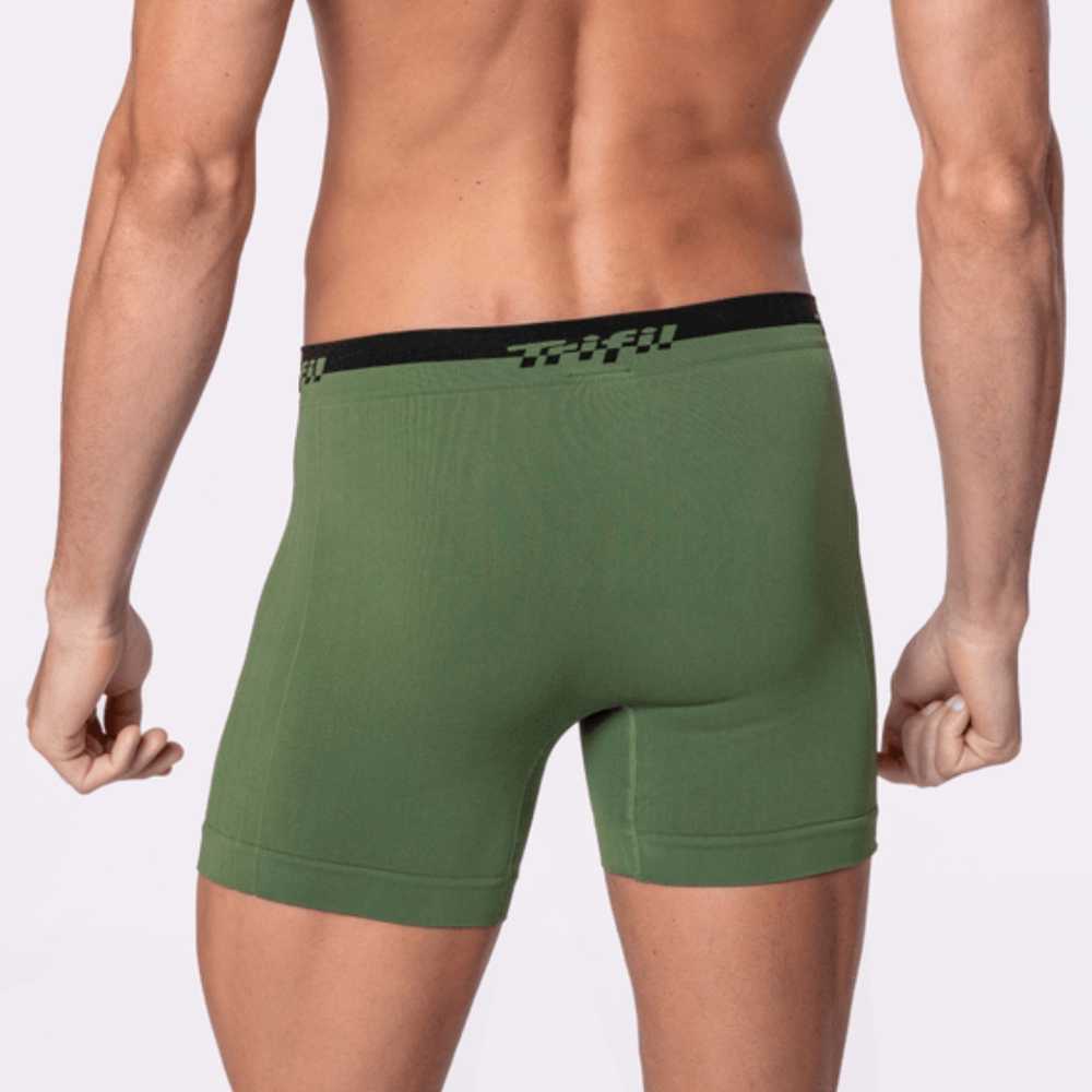 Cueca Boxer Sem Costura Canelado Lateral Trifil - Image 4