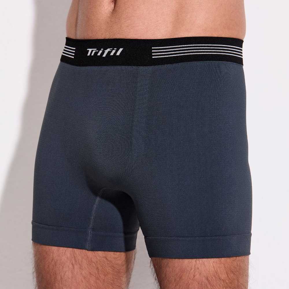 Cueca Boxer Sem Costura Mesclada Trifil - Image 2