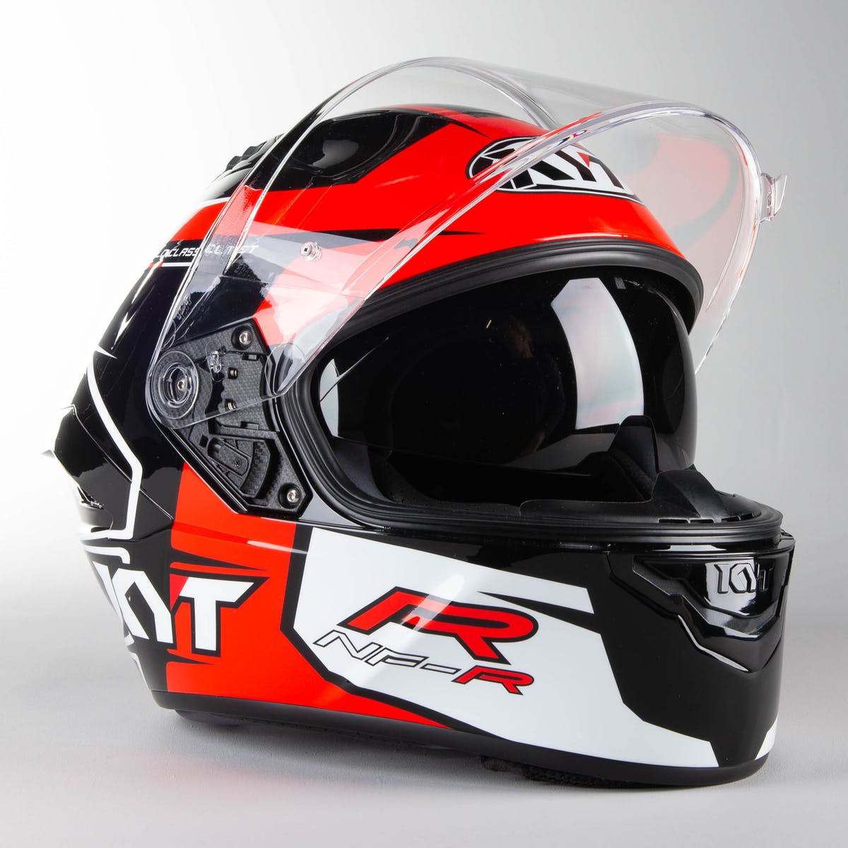 CAPACETE KYT NF-R TRACK – Vermelho e Preto - Image 4