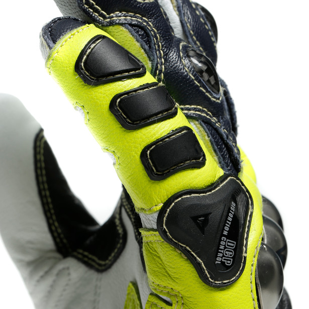 LUVA DAINESE FULL METAL 6 D1 VR46 – Amarela Flúor e Preta - Image 9