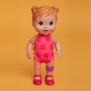 Mini Fato de Banho para Boneca Kisses