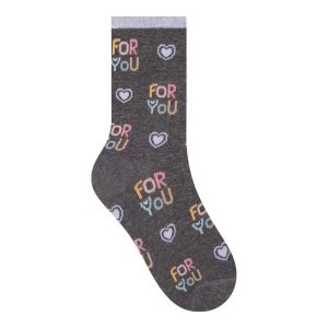 Meia Estampada Feminina Selene