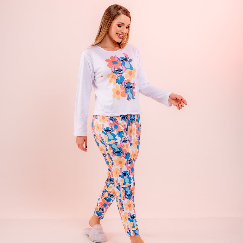Pijama De Frio Com Calça E Camisa Manga Longa Sortidos Amável - Image 5