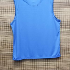 Regata Dry Fit Azul Royal Furadinha Plus Size 001629