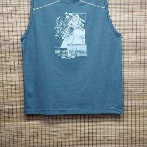 Regata Cinza Ride Legendary Estampada Plus Size 001941-2
