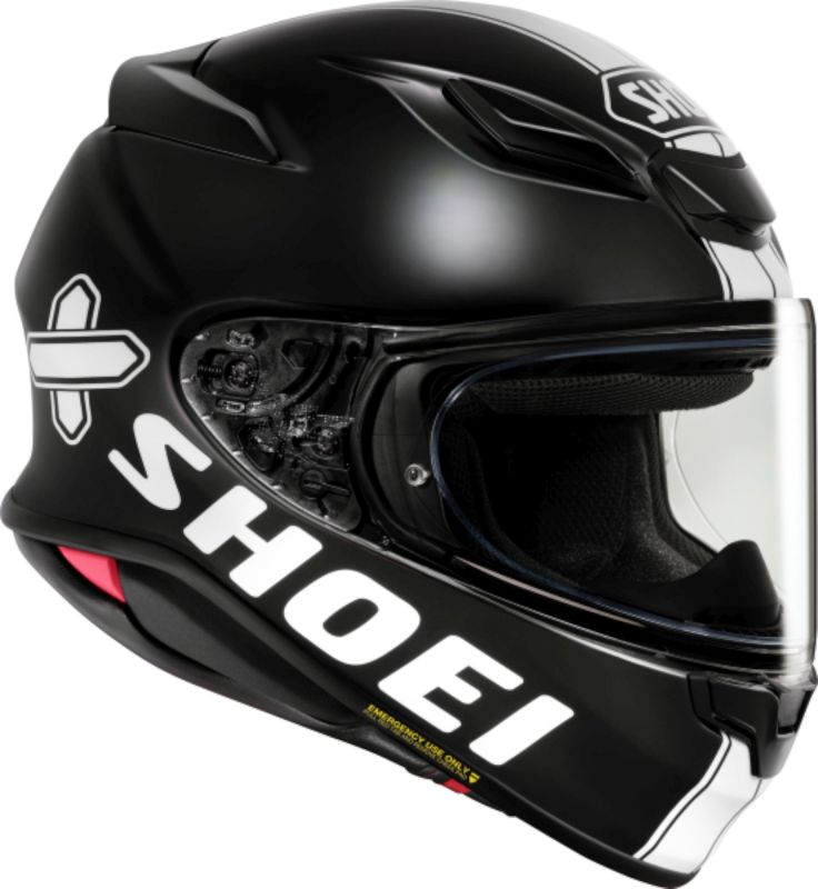 CAPACETE SHOEI NXR 2 IDEOGRAPHIC TC-5 GLOSS – Preto Azul e Branco - Image 4