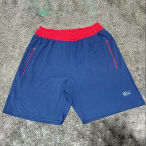 Shorts Colmeia com Zíper Azul Marinho Plus Size 001994-2