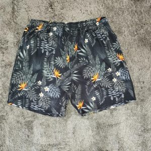 Short Tactel Colorida Chumbo Plus Size 002529-1