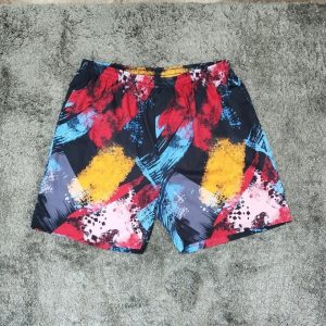 Short Tactel Colorida Mostarda Plus Size 002529