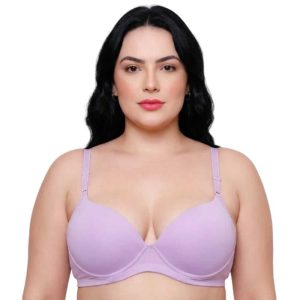 Sutiã Plus Size Liso Com Aro E Bojo Casquinha Corpo Nu