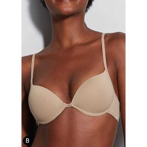 Sutiã Push Up Em Microfibra Aumeento 3X Hope Lingerie